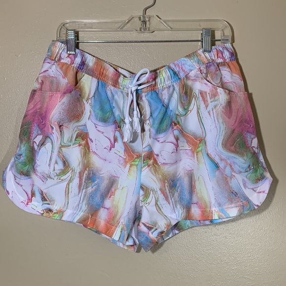 Johnny Was Calme Elements Waist Shorts Inner Brief/Board Short w/ Pocket… - Picture 3 of 15